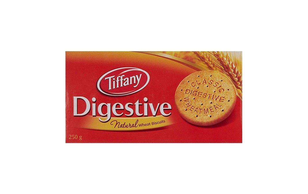 Tiffany Digestive Natural Wheat Biscuits   Pack  250 grams